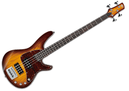 Ibanez GATK20 Electric Bass Guitar, Black with FREE Gig Bag