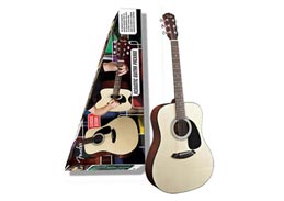 Fender CD-60 V2 Acoustic Guitar Pack, Natural